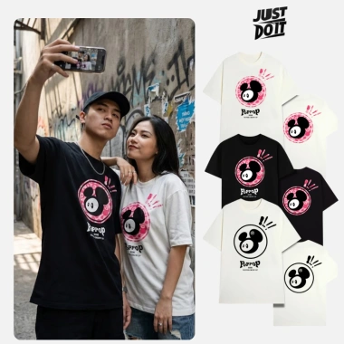 Áo Tee Oversize Poppop Masco Boxy Che Khuyết Điểm Vai, Bắp Tay To, Cotton Premium Mịn Mát - 104k