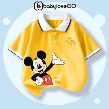 Áo Tết BabyloveGO cho bé trai & bé gái - Polo cổ bẻ thanh lịch, thích hợp đi học đi chơi, giảm giá 149.000₫ 6