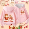 Áo Tết Bé CIUCIU KID 2.026 Nỉ Bông - Áo Khoác Hình Chúc Mừng Năm Mới Cho Bé Trai Gái 6