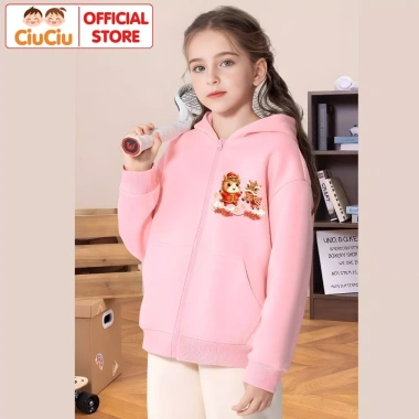 Áo Tết Bé CIUCIU KID 2.026 Nỉ Bông - Áo Khoác Hình Chúc Mừng Năm Mới Cho Bé Trai Gái 7