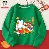 Áo tết bé gái BOBDOG dài tay cotton da cá ấm áp, in hình năm mới dễ thương - 159.000₫ 8