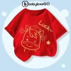 Áo Tết bé Happy New Year 2.026 BabyloveGO thun cotton mềm mịn, thoáng mát, in hình Tết mới nhất - Giá chỉ 109.000₫ 5