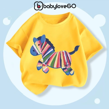 Áo Tết bé Happy New Year 2.026 BabyloveGO thun cotton mềm mịn, thoáng mát, in hình Tết mới nhất - Giá chỉ 109.000₫ 9