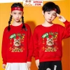Áo Tết Bé Mừng Xuân Bính Ngọ 2.026 CIUCIU KID Sweater Nỉ Da Cá Mềm Ấm, Giá 160k 3