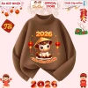 Áo Tết Bính Ngọ 2.026 CIUCIU KID cho Bé Trai & Bé Gái – Áo giữ nhiệt vải zip lông co dãn mềm, giảm 119k 7