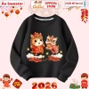 Áo Tết Bính Ngọ 2.026 Múa Lân CIUCIU Sweater Nỉ Da Cá Ấm Áp Cho Bé Trai Gái – 160k 8