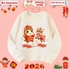 Áo Tết Bính Ngọ 2.026 Múa Lân CIUCIU Sweater Nỉ Da Cá Ấm Áp Cho Bé Trai Gái – 160k 10