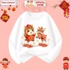 Áo Tết Bính Ngọ Múa Lân Dài Tay Thu Đông – Năm Mới 2.026 cho Bé Trai & Bé Gái 10
