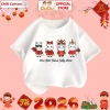 Áo Tết CIUCIU KID Cotton cộc tay bé trai, bé gái Hình Bính Ngọ 2.026 103.000₫