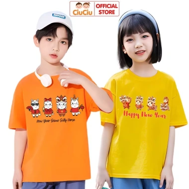Áo Tết CIUCIU KID Cotton cộc tay bé trai, bé gái Hình Bính Ngọ 2.026 103.000₫ 3 Áo Tết CIUCIU KID Cotton cộc tay bé trai, bé gái Hình Bính Ngọ 2.026 103.000₫ 3