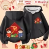Áo Tết Dân Gian 2.026 CIUCIU KID cho Bé - Áo khoác nỉ lót bông mềm ấm, giá 214k 8