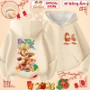 Áo Tết Happy New Year 2.026 Bính Ngọ cho Bé Trai và Bé Gái CIUCIU KID - Áo Khoác Nỉ Lót Bông Giá Ưu Đãi 214k 4