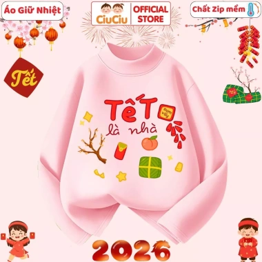 Áo Tết Lì Xì Bính Ngọ 2.026 CIUCIU KID Giữ Nhiệt Zip Ấm Bé Trai Bé Gái Giảm Giá 119k 6 Áo Tết Lì Xì Bính Ngọ 2.026 CIUCIU KID Giữ Nhiệt Zip Ấm Bé Trai Bé Gái Giảm Giá 119k 6