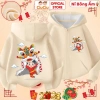 Áo Tết Múa Lân 2.026 CIUCIU KID – Áo khoác nỉ bông giữ nhiệt ấm cho bé, giảm giá 214.000đ 4