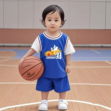 Áo thể thao cotton nguyên chất cho bé trai & bé gái, thoải mái chơi ngoài trời, giảm còn 270.852₫ 10