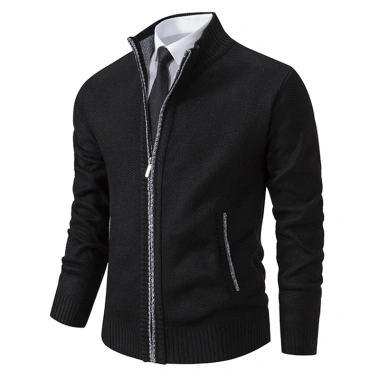 Áo thể thao IELGY New Jersey đứng cổ màu trơn lông cừu ấm áp dây kéo cardigan 520.032 VND