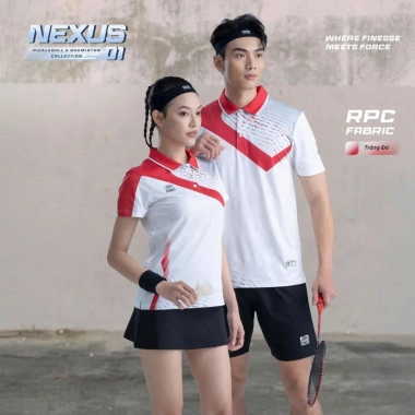 Áo Thể Thao Nam Nữ Riki Nexus-01 Chính Hãng Thoáng Mát Mềm Nhẹ Co Giãn Dành cho Cầu Lông & Pickleball Giá 259.000 VND