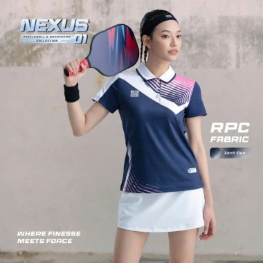 Áo Thể Thao Nam Nữ Riki Nexus-01 Chính Hãng Thoáng Mát Mềm Nhẹ Co Giãn Dành cho Cầu Lông & Pickleball Giá 259.000 VND