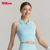 Áo Thể Thao Nữ Wilson Seamless Full‑zip Airy Blue - Giá giảm 21% chỉ 2.146.000₫