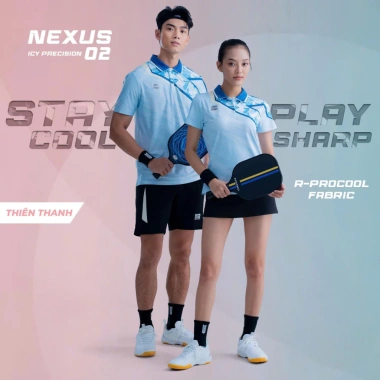 Áo Thể Thao Riki Nexus 02 Nam Nữ – Co Giãn, Thông Thoáng, Thấm Hút Mồ Hôi, Dùng Cầu Lông & Pickleball – 219.000₫ 3 Áo Thể Thao Riki Nexus 02 Nam Nữ – Co Giãn, Thông Thoáng, Thấm Hút Mồ Hôi, Dùng Cầu Lông & Pickleball – 219.000₫ 3