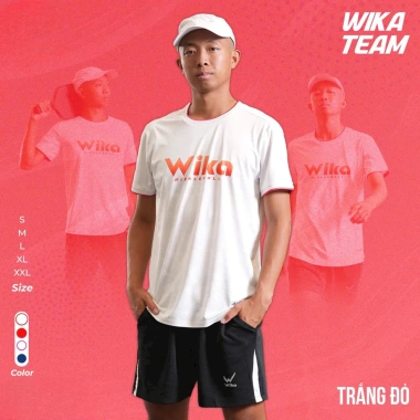 Áo Thể Thao Wika Team Co Giãn Thoáng Mát, Thoải Mái Vận Động – Giá 249.000₫