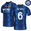 Áo Thi Đấu Inter Milan 2.021-2.022 De Vrij Dzeko Barella Eriksen - Giá giảm 139.320 VND, đa kích cỡ 2