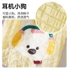 Áo thú cưng 2 chân vải waffle thoáng khí, móc dắt, mặc quanh năm cho mèo và chó nhỏ 4