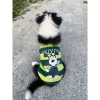 Áo thú cưng giảm rụng lông, sọc xanh lá, Poodle Shiba Corgi – mặc cả năm 6