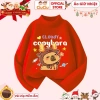 Áo Thu Đông Capybara Giáng Sinh CIUCIU KID Giữ Nhiệt Vải Zip Mềm 119k 5