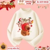 Áo Thu Đông Capybara Giáng Sinh CIUCIU KID Giữ Nhiệt Vải Zip Mềm 119k 6