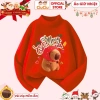 Áo Thu Đông Capybara Giáng Sinh CIUCIU KID Giữ Nhiệt Vải Zip Mềm 119k 10