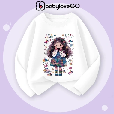 Áo thu đông dài tay bé gái BabyloveGO Thun cotton mềm mịn, thoáng mát, chỉ 159k 9