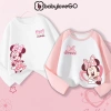 Áo thu đông dài tay bé gái Disney BabyloveGO cotton mềm mịn, thoáng mát - 185k 2