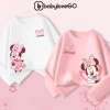 Áo thu đông dài tay bé gái Disney BabyloveGO cotton mềm mịn, thoáng mát - 185k 3