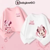 Áo thu đông dài tay bé gái Disney BabyloveGO cotton mềm mịn, thoáng mát - 185k 4
