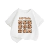 Áo thun 100% cotton bé ngắn tay mềm mại thoáng khí, họa tiết capybara - 100.333₫ 5