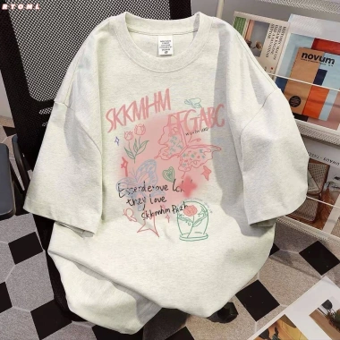 Áo Thun 100% Cotton Big Size Nữ In Hình Độc Đáo - Giao Hàng 24h - Giá 65.999đ