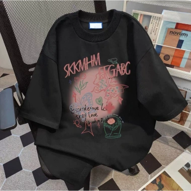 Áo Thun 100% Cotton Big Size Nữ In Hình Độc Đáo - Giao Hàng 24h - Giá 65.999đ