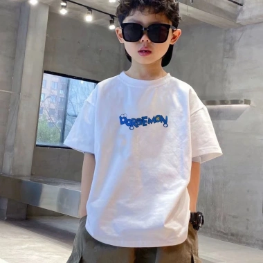 Áo Thun 100% Cotton Tay Ngắn Cổ Tròn Dáng Rộng Unisex Bé 2-14 tuổi - 100.333₫ 5 Áo Thun 100% Cotton Tay Ngắn Cổ Tròn Dáng Rộng Unisex Bé 2-14 tuổi - 100.333₫ 5