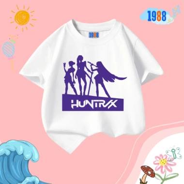 Áo thun 1.988 Huntrix KPop Demon Hunters bé gái – cotton thoáng mát, nhiều màu, size 15‑38kg, mã Hun03, 90.000₫ 5 Áo thun 1.988 Huntrix KPop Demon Hunters bé gái – cotton thoáng mát, nhiều màu, size 15‑38kg, mã Hun03, 90.000₫ 5