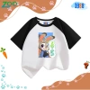 Áo thun 1.988 Zootopia Nhiều màu, hình kute, cotton co giãn 4 chiều, mã Zoo03, 90.000₫
