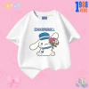 Áo thun 1.988kids bé gái Cinnamoroll + quần thun 15-40kg, trắng hồng, giảm còn 90.000₫ 2