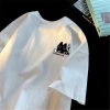 Áo thun 2.026 ngắn tay dáng rộng unisex retro cổ tròn mùa hè Giá 69.000đ Giao 24h 3