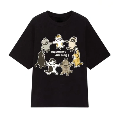 Áo thun 2.026 No Meow No Life cotton dày dặn, form đứng, giao hàng 24h - Giá 69k 2 Áo thun 2.026 No Meow No Life cotton dày dặn, form đứng, giao hàng 24h - Giá 69k 2