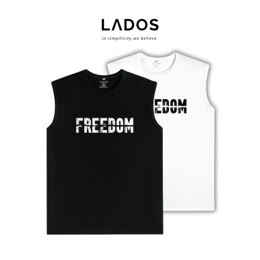 Áo thun 3 lỗ FREEDOM LADOS-9.169 nam nữ cotton co giãn 4 chiều thấm hút mồ hôi 135.000₫