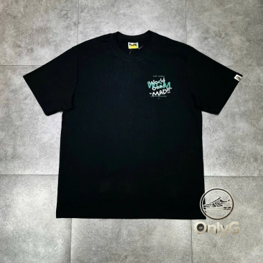 Áo thun A Bathing Ape đa màu thời trang, vải thấm hút mồ hôi, giảm giá 18% - Black chỉ 900.000₫