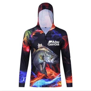 Áo Thun ABUGARCIA Tay Dài Có Mũ Trùm Chống UV Câu Cá & Cắm Trại Giá 220k