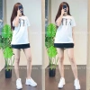 Áo Thun Ảnh Tự Chụp Cổ Tròn In Chữ Tay Ngắn - Giá 240k Giảm còn 200k, Thiết Kế Độc Đáo, Phong Cách Cá Nhân 2