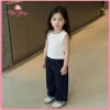 Áo Thun Ba Lỗ Bé Gái Cổ Tròn Dáng Ôm Cotton Co Giãn Mềm Mịn Thoáng Mát 70.000₫ 3