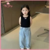Áo Thun Ba Lỗ Bé Gái Cổ Tròn Dáng Ôm Cotton Co Giãn Mềm Mịn Thoáng Mát 70.000₫ 4